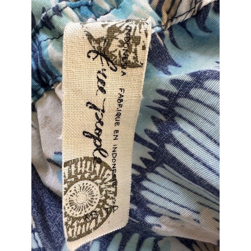 Free People Tropical Tiered Ruffle Dress XS Pockets - Picture 6 of 9